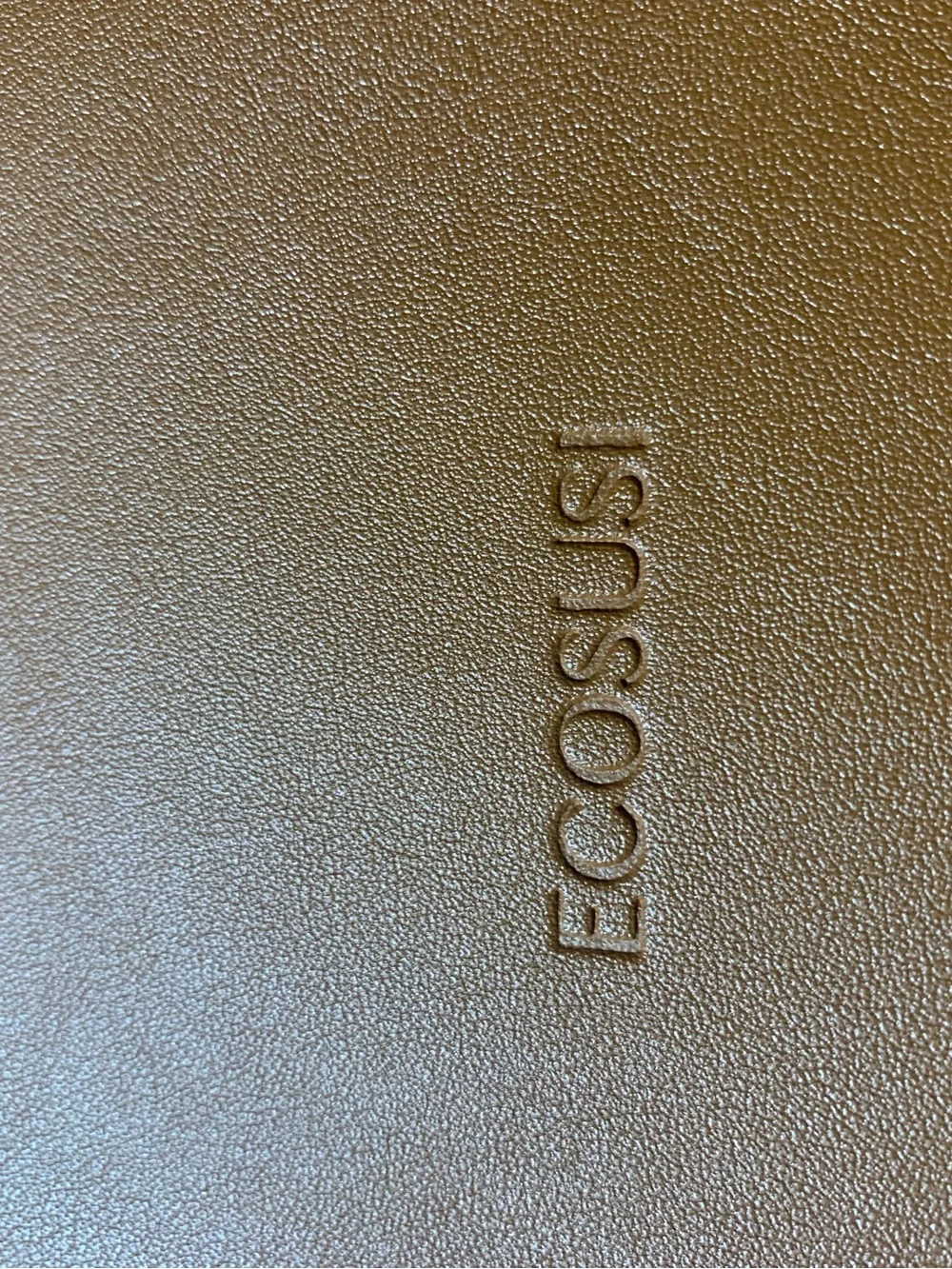 Ecosusi Laptop Backpack in Tan with Turn-Lock Detail